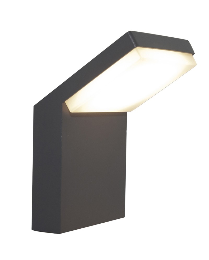 ALPINE * APLIQUE EXTERIOR GRIS OSCURO  LED IP65 - 6W - 3000K
